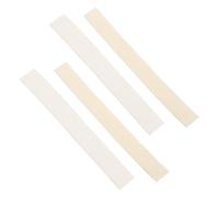 Toyvian 4pcs Clarinet Flute Saxophone Key Felt Strips Self-adhesive Backing, Sound Reduction and Anti-collision Pads for Woodwind Instrument Protection and Practice