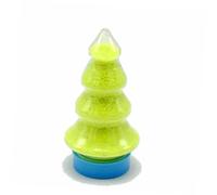 Toyvian 4pcs Colorful Resin Sand for Non-sticky Educational DIY in Orange Yellow Pink Green Safe Sensory Play for Indoor Outdoor Fun