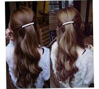 Toyvian 4pcs Crystal Hair Clips for Women and Elegant Hair Barrettes with Golden and Silver Tones Stylish Rhinestone Pins and Dress-up Accessories