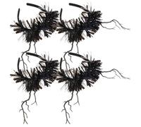 Toyvian 4pcs Dead Tree Branch Headband Goth Style for Halloween Party Cosplay Gothic Hair Accessory Tree Branch Headbands