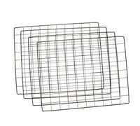 Toyvian 4Pcs DIY Dog Cage Divider Sheets Multipurpose Pet Fence Panels Iron Mesh Nets for Puppy Isolation Easy Assembly Durable Design for Indoor Garden Use