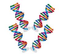 Toyvian 4pcs Dna Model Kit Double Helix Structure Educational Molecular Dna Teaching Tool Human Genes Learning for Classroom Biological Science Supplies