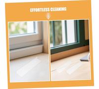 Toyvian 4pcs Door Guard for Dogs Transparent Pet Window Sill Scratch Protection Sealing Windows Abs