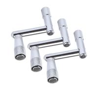 Toyvian 4pcs Drum Key Set Essential Hand Drummer Accessory for Quick Drumhead Changes Continuous Motion Design for Acoustic Electronic Drums Construction