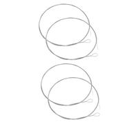 Toyvian 4pcs Dulcimer Strings Pack Standard Tension Great Sound Quality for Instrument Replacement