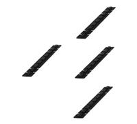 Toyvian 4pcs Durable Bike Chain Protector Chainstay Guard for Cycling Easy to Install Lightweight and Practical for Mountain and Road Bikes