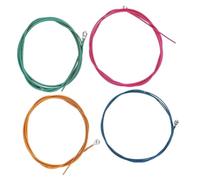 Toyvian 4pcs Electric Bass Strings Kit Replacement Set for Bass Guitar Strings for Instruments Music Accessories