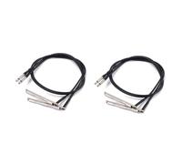 Toyvian 4pcs Eq Pickup Stick Bars Piezo Bridge Pickup Stick Piezo Cable for Cigar Box Guitar Acoustic Guitar Sound Cable