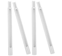 Toyvian 4pcs Extended Pole for Crib Mobile Accessories Fit Height Replacement Arms for Bed Bell Holder Compact Portable Design for Nursery