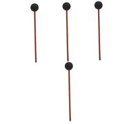 Toyvian 4pcs Friction Resonance Mallet for Whale Sounds Compact Meditation Accessory for Yoga and Gong Playing Produces Tones Gong Handle