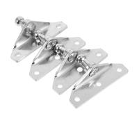 Toyvian 4pcs Gas Strut Mounting Bracket Set with Ball Bolt, Iron Construction for Trunk and Vehicle Lift Supports, Easy Installation and Safety Features for Lifting and Support Needs
