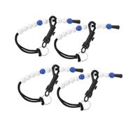 Toyvian 4pcs Golf Beads Stroke Score Counter Lightweight Wearable Scoring Tool for Effortless Score Tracking Intuitive Bead Design for Accurate Stroke Comfortable and Convenient Golfing