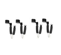 Toyvian 4pcs Guitar String-changing Tool Compact String Cut Pliers Winder for Guitar Repair Versatile Music Instrument Accessories Convenient Luthier Supplies Black