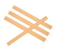 Toyvian 4pcs Heat Sealer Replacement Heating Strips 400mm with High Temperature Resistant Cloth for Hand Sealer Repair Kit Compatible with Commercial Bag Sealing Machines