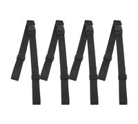 Toyvian 4pcs High Chair Straps Adjustable Safety Harness Belt 3.8cm Wide Universal Chair Harness for Dining Seat and Stroller