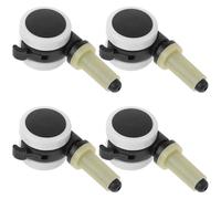 Toyvian 4pcs High Chair Wheels Caster Replacement Dining Chair Accessories with Smooth Swivel Movement for Comfortable Safe Seating Random Color