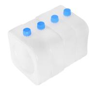 Toyvian 4pcs Ice Case Reusable Ice Packs Pe Material Rapid Cooling White Design for Air Conditioner Fan Home Office Use Picnic Cooler Freezer Packs