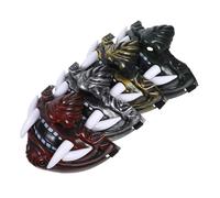 Toyvian 4Pcs Japanese Drama Cosplay Masks Authentic Tush Masks for Halloween Party Sturdy Comfortable Fit Bright Colors for Traditional Performances