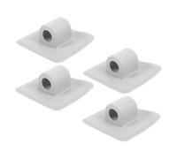 Toyvian 4pcs Kayak Motor Mount Inner Plastic Motor Bracket Buckle for Inflatable Boats Canoes Fishing Kayaks Easy Install Quick Release Engine Fixing Accessory