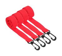 Toyvian 4pcs Kids Walking Rope Detachable Anti-Lost Belt with Hooks for Nursery and Daycare Bright Colour Safety Leash Large Handle Spacing Suitable for Outdoor Walking
