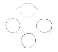 Toyvian 4pcs Liuqin String for Musician Practical Chin Strings Replaceable for Chin and Gifts for Musicians