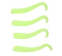 Toyvian 4Pcs Luminous Octopus Finger Puppets Glow the Puppets for Imaginative Play Fun Party Favors Neon Playthings