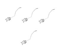 Toyvian 4pcs Marching Music Stand for Wind Traveling Musical Instrument Saxophone Music Clip Practical Sheet Rack Portable Stand for Clarinet Sheet Clips