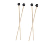 Toyvian 4pcs Marimba Hammer Wooden Drumsticks Sturdy Rhythm Stick Bundle for Marimba Wooden Sticks Musical Tools Hand Drumming