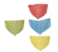 Toyvian 4pcs Mask Fishnet Style Mask Creative Abs Plastic Easy to Wear Comfortable for Kinds of People Fashion Shows Masquerade Balls Single Layer Elastic Design