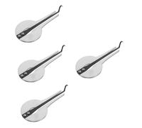 Toyvian 4pcs Metal Jew's Harp Mouth Harp Musical Instrument for Beginners Traditional National