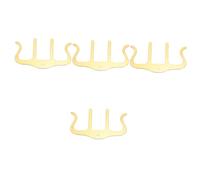 Toyvian 4pcs Metal Music Page Holder Clip Practical and Piano Score Clip for Musicians Sheet Music Organization and Easy Page Management