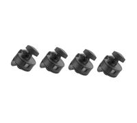 Toyvian 4pcs Microphone Stand Adapter Mic Extension Adapter for Desktop Bedside and Workbench Use Compact and Sturdy Design for Secure Microphone Placement