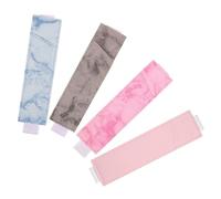 Toyvian 4Pcs Multifunctional PU Single-Layer Pen Bags Small Reusable Pen Protective Pouches Nurse Organizer for Office and Clinical Use