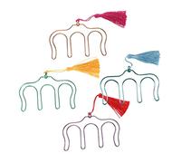 Toyvian 4pcs Music Page Holders Clips Sheet Music Page Clamps for Piano Guitar and Violin Easy to Use Compact Design Strong Clamping Force and Reading Books