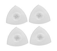 Toyvian 4pcs Nylon Liuqin and Ruan Plectrum Set, 3.2cm Thick 1.27mm Non-slip Sturdy Picks for Chinese String Instruments, Suitable for Music Performance and Practice