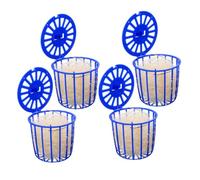 Toyvian 4pcs Parrot Hanging Nest Cave Durable Nesting Basin for Parrots Sparrows and Finches Multifunctional Foraging Easy Installation Suitable for Birdcages