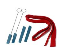 Toyvian 4pcs Piano Tuning Fork Rubber Mutes Musical Tuning Fork for Piano Tools and Temperament Strips