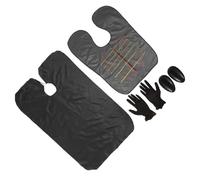 Toyvian 4pcs Professional Hair Coloring Kit with Convenient Use, Black Plastic and Oxford Cloth Material, for Personal Use at Home and Barber Shop Hair Dyeing