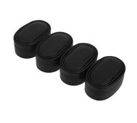 Toyvian 4Pcs PU Leather Small Watch Winder Replacement Pillows Cushions for Automatic Watch Winder Accessories in Black Compatible with and Storage Cases