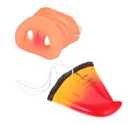 Toyvian 4pcs Realistic Animal Costume Props Lifelike Parrot Beak Pig Nose Masks for Halloween Cosplay and Party Decorations Fun Dress Up Accessories for All Ages