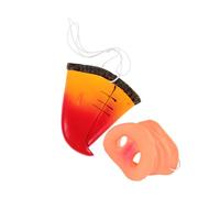 Toyvian 4pcs Realistic Duck Beak and Pig Nose Cosplay Masks for Adults Lightweight Reusable Animal Nose Props for Costume Parties Festivals and Dress Up Events