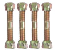 Toyvian 4pcs Rocking Chair Bearing Screws Hammock Swing Screws Rocking Chair Bearing Connecting Piece Furniture Connecting Fittings