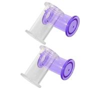 Toyvian 4pcs Rolling Reptile Feeder Toys Plastic Interactive