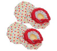 Toyvian 4pcs Round Door Handle Covers Cold Knob Protectors Static Resistant for Cabinet Door Handles Washable Reusable