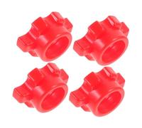 Toyvian 4pcs Screw Barbell Collars for Home Gym Fitness Secure Locking Barbell Clips with Strong Grip Easy Installation Weight Lifting Accessories for Dumbbell Bars