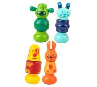 Toyvian 4Pcs Screw Block for Cognitive Plaything for Years Develop Problem Solving Skills and Creative Thinking Safe and Durable Educational for Interactive Play and Teamwork Activities