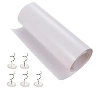 Toyvian 4pcs Self-adhesive Anti Scratch Stickers for Furniture and Sofa Protection, White Pvc Cat Scratching Guard with Abrasion Resistance and Anti-strong Pull Features for Home Use