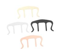 Toyvian 4pcs Shaped Music Score Clip Iron Sheet Music Holder for Various Instruments Multi-color Options Gun