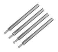 Toyvian 4pcs Silent Hydraulic Buffer Damper for Cabinet Doors and Bedroom Wardrobes, Plastic and Iron Material with Quiet Operation and Concealed Design for Soft Close and Noise Reduction