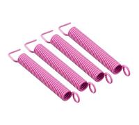Toyvian 4pcs Silent Springs for Electric Guitar Noiseless Tremolo Springs for Bridge Tension Replacement Parts for Guitar Instruments Tuning